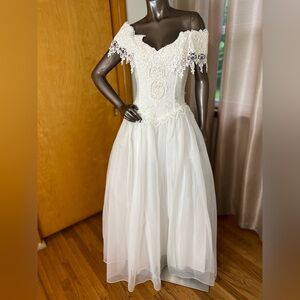 Jessica McClintock Bridal Gown in White